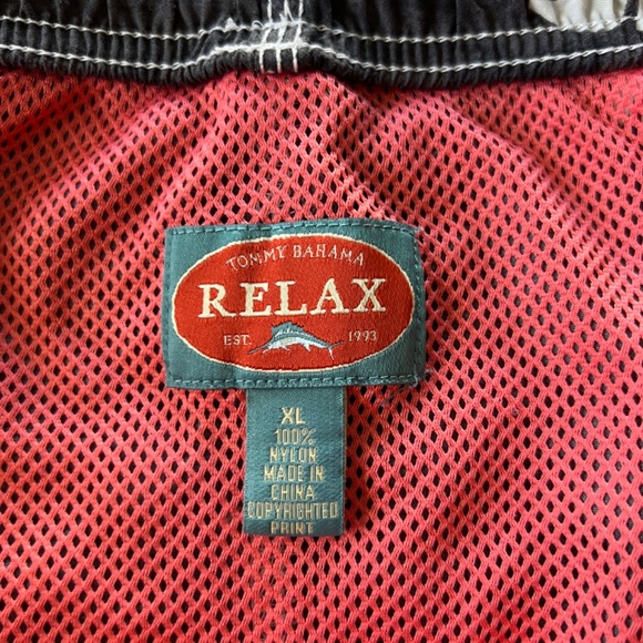 Tommy Bahama Relax swim shorts bathing suit trunks lined floral tropical Size XL - Picture 10 of 14